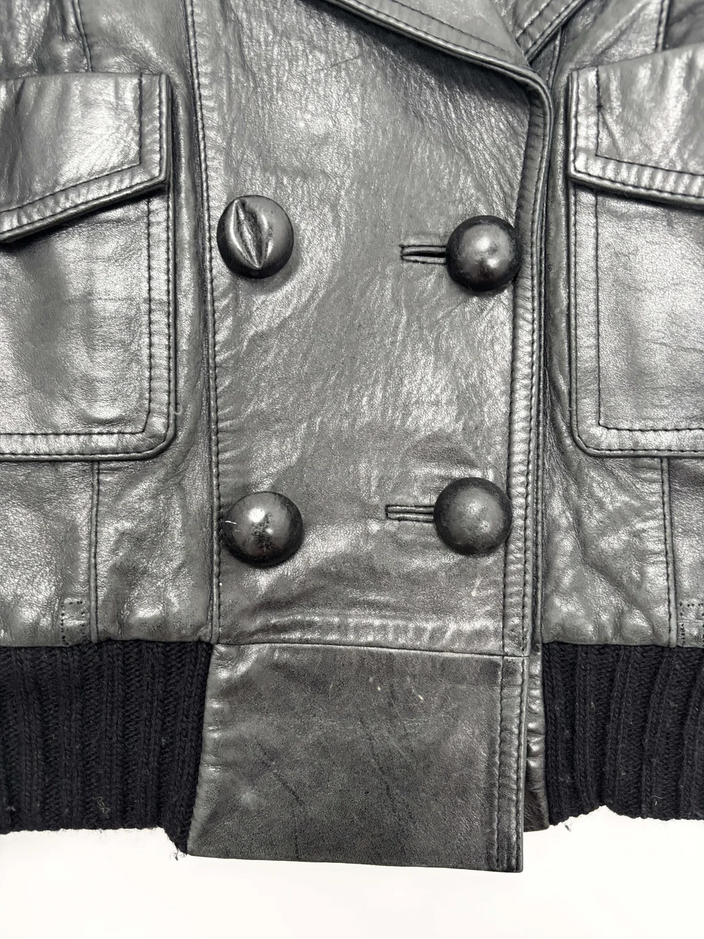 Balenciaga F/W 2002 leather jacket — JAMES VELORIA